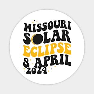 Missouri solar eclipse 2024 Magnet